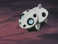 Aggron's first evolution, Aron, in the anime (Image via The Pokemon Company)